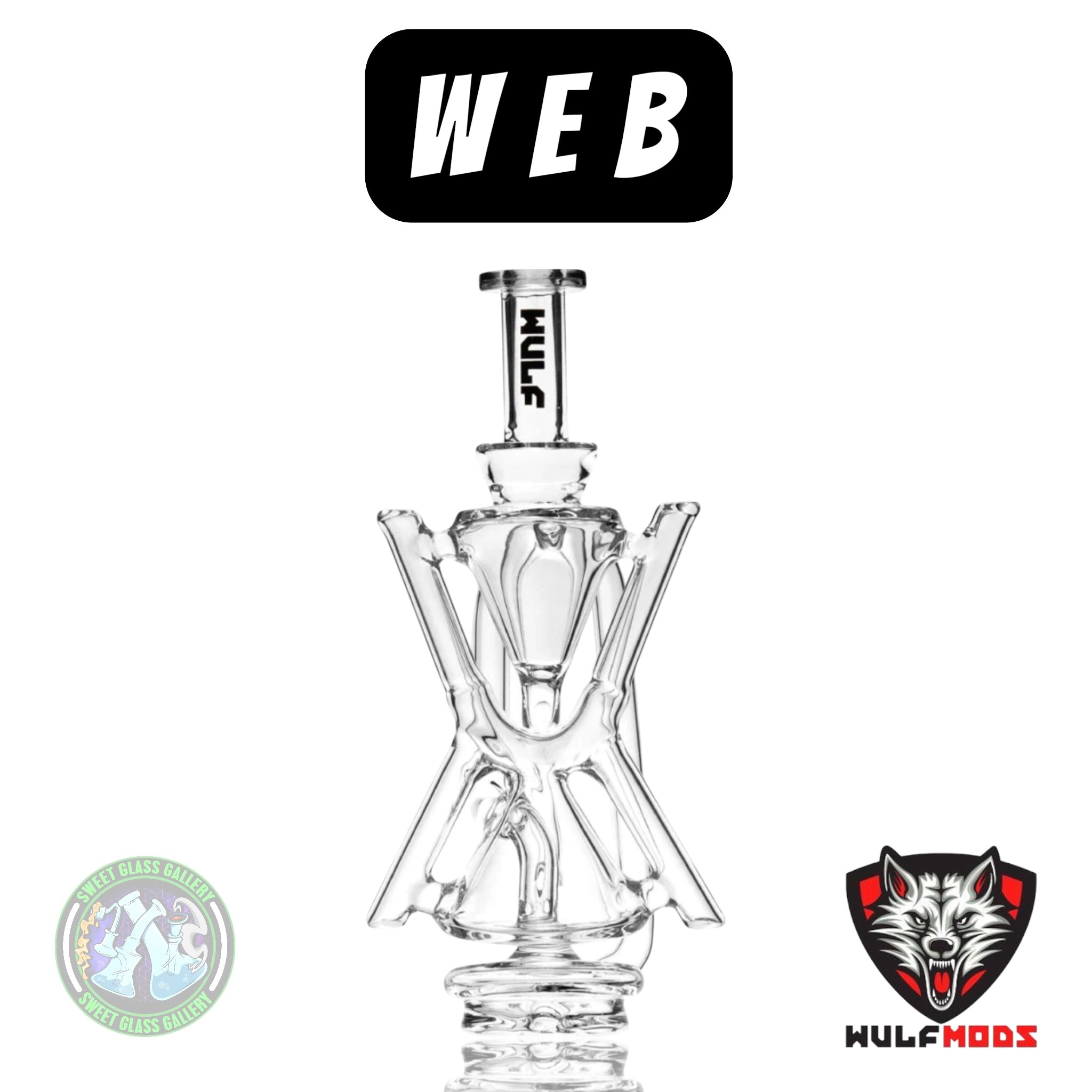 Wulf Mods - Puffco Attachment - Web - Clear