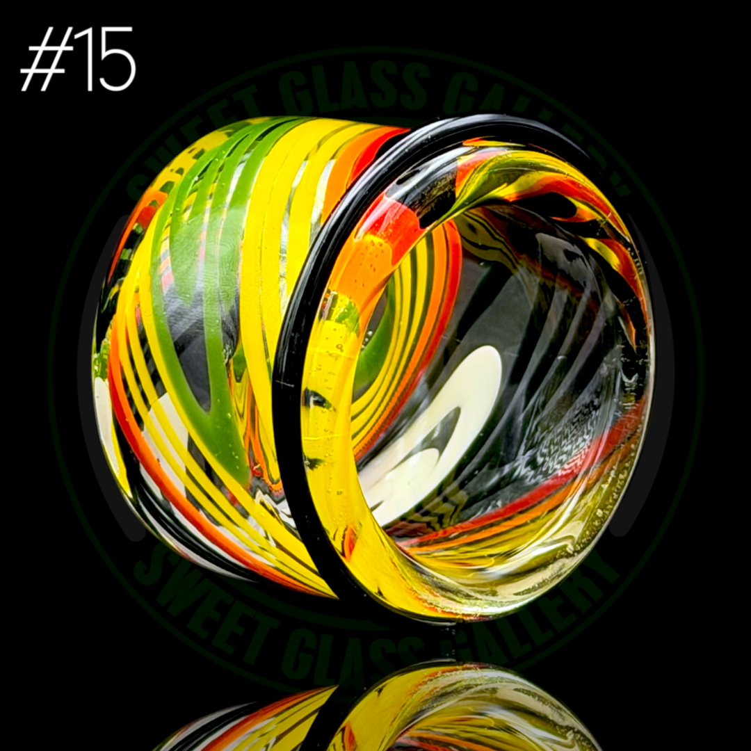 Ben’s Glass Art - Baller Jar #15