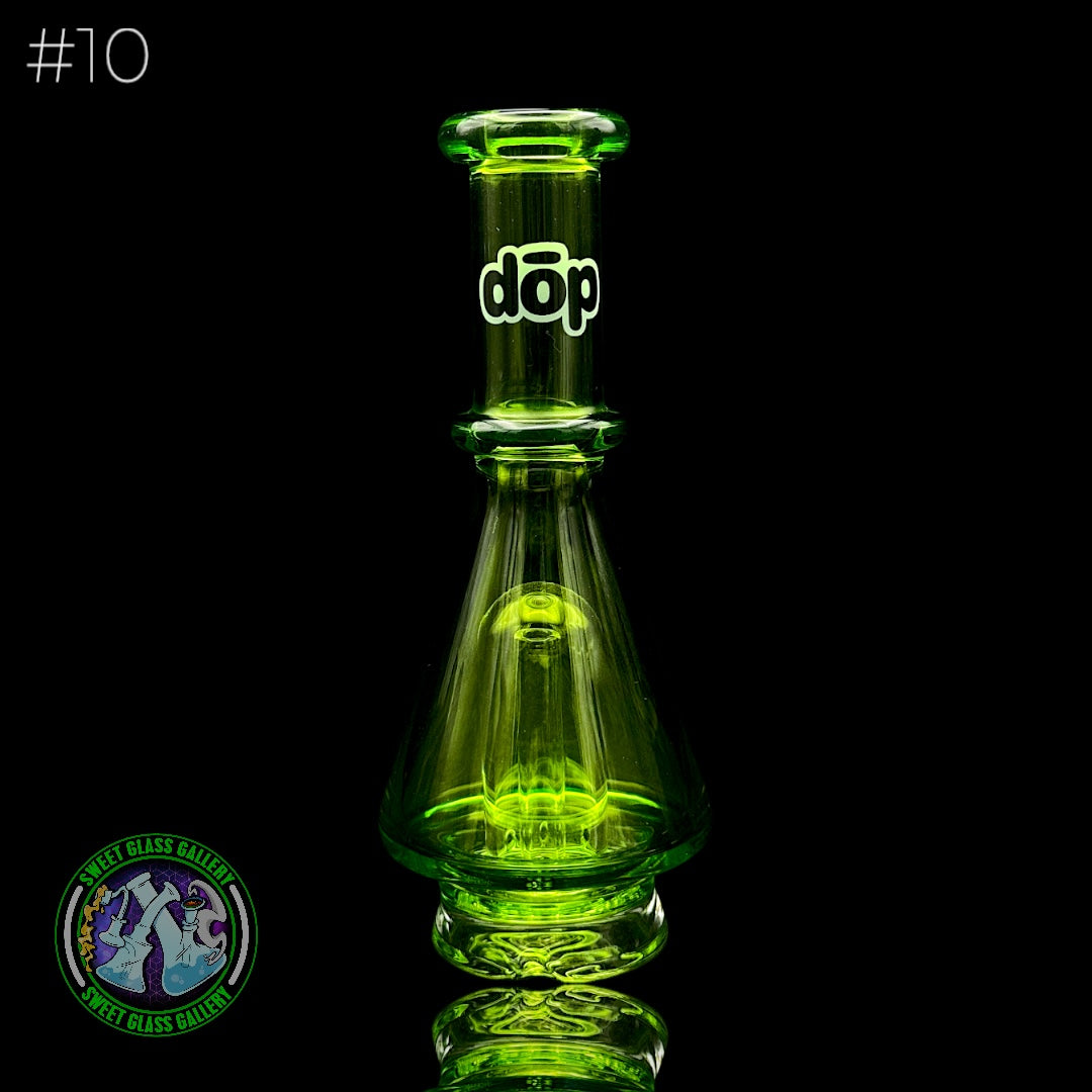 Dōp Glass - Puffco Attachment - Beaker Green #10
