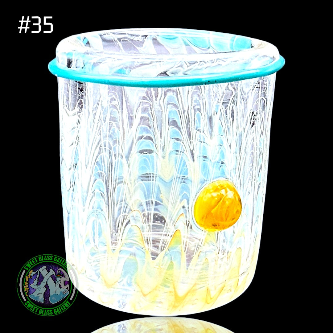 Ben’s Glass Art - Baller Jar #35 - Fume