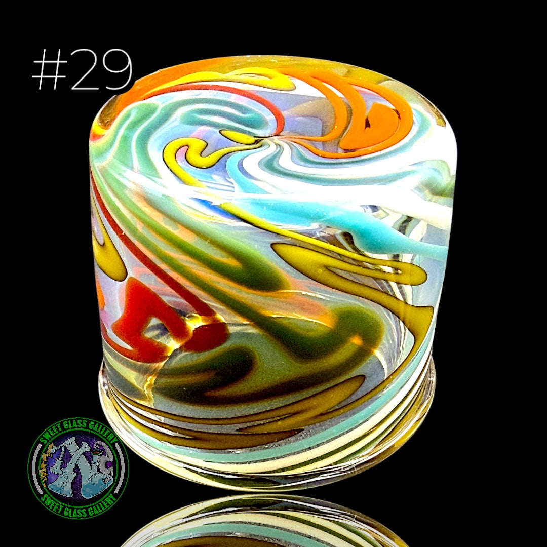 Ben’s Glass Art - Baller Jar #29 - Inside Out Tech