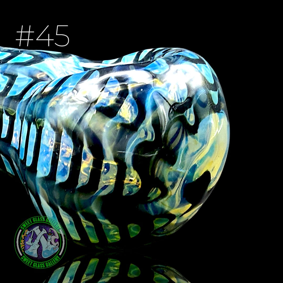 Daniel's Glass Art - Dry Pipe #45 - Wrap & Rake