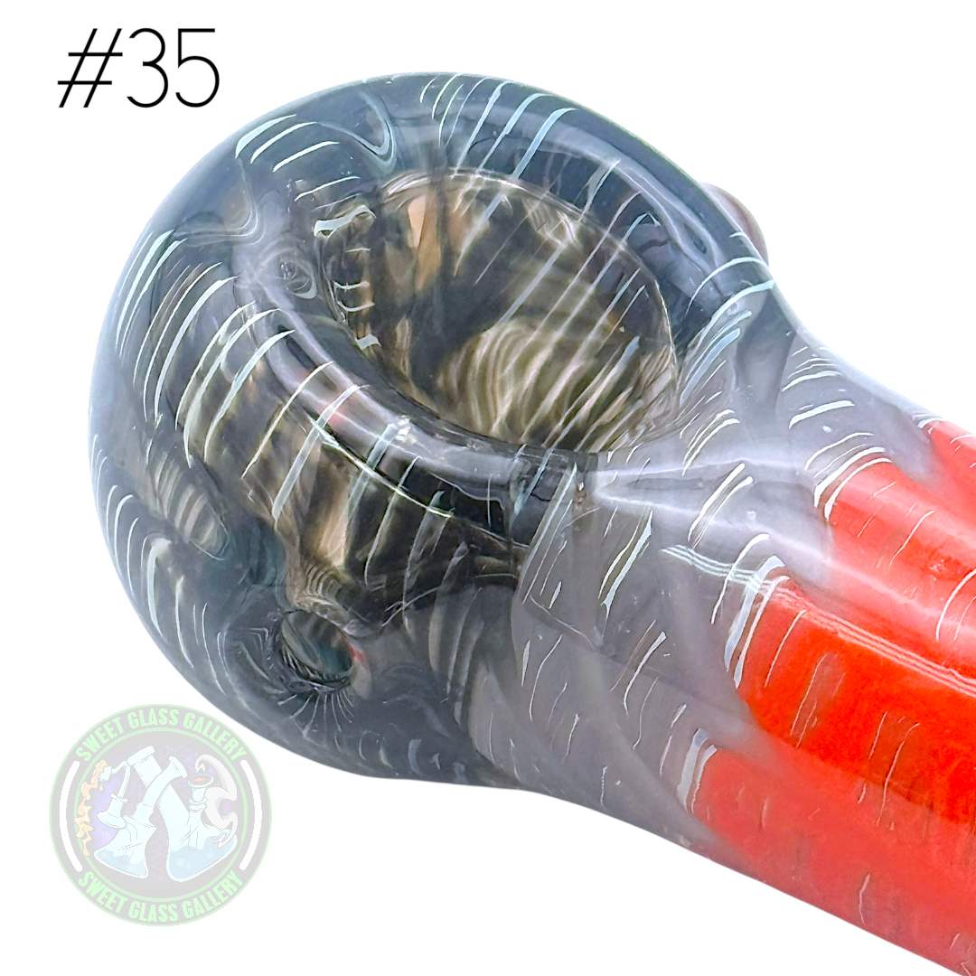 Daniel's Glass Art - Dry Pipe #35