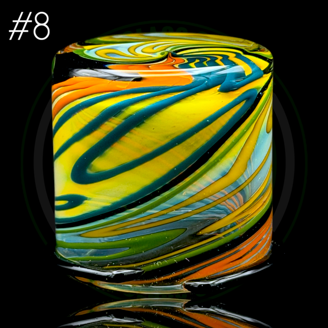 Ben’s Glass Art - Baller Jar #8