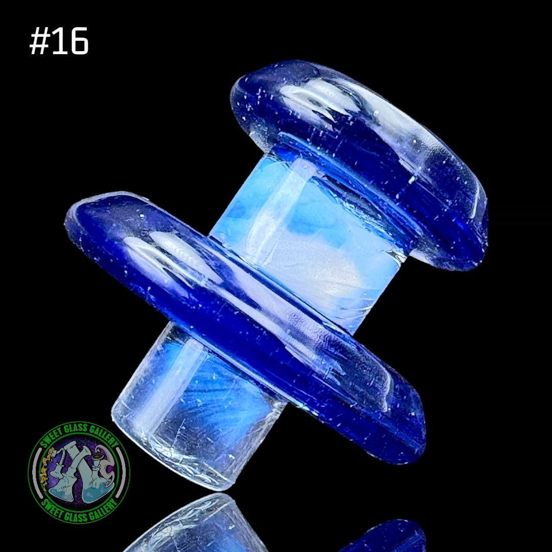 Camp Fire Quartz - Control Tower Cap #16 - Blue & Opaline