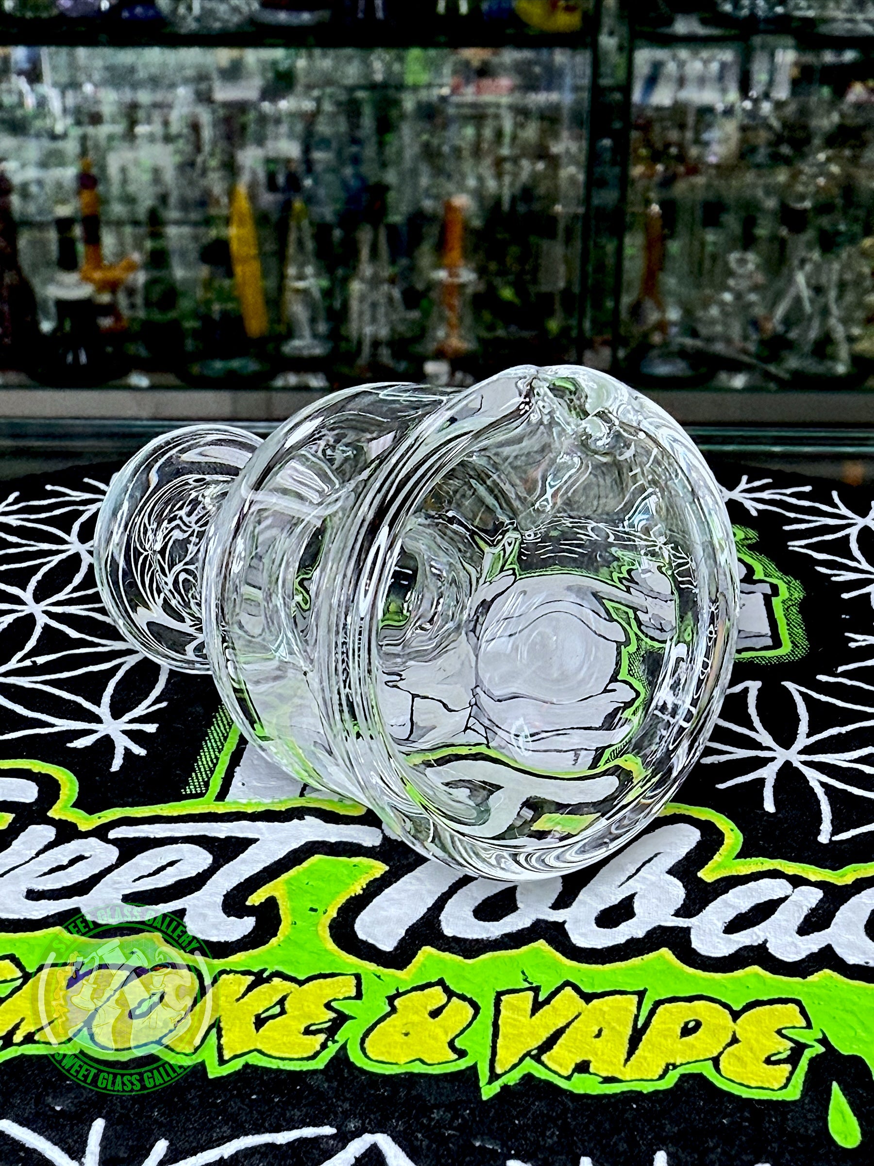 Evol Glass - Attachment #9 - Puffco Peak (Clear)