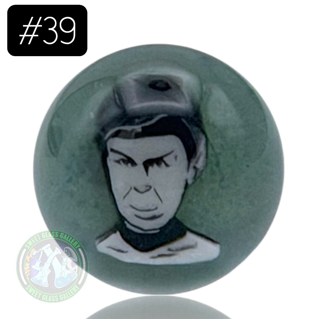 Keys Glass - Marble #39 (Spock - Star Trek)