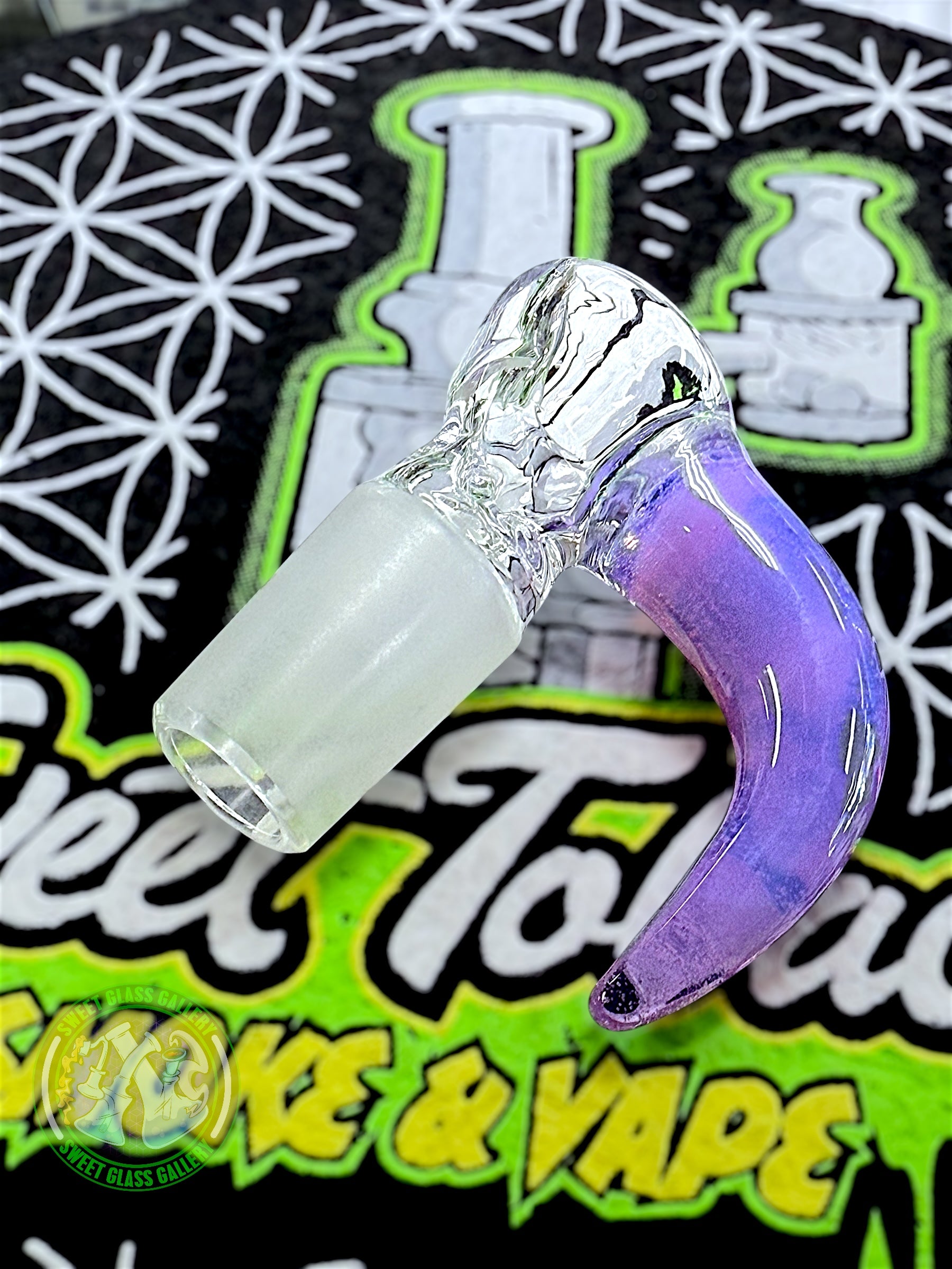 Fluid Glass - Tube #4 - Medium Fumed Head Banger (Pink Slyme)