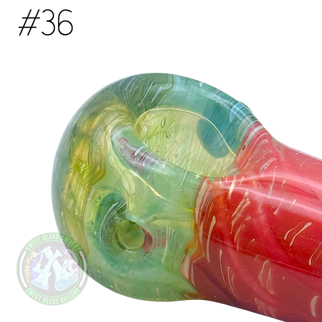 Daniel's Glass Art - Dry Pipe #36