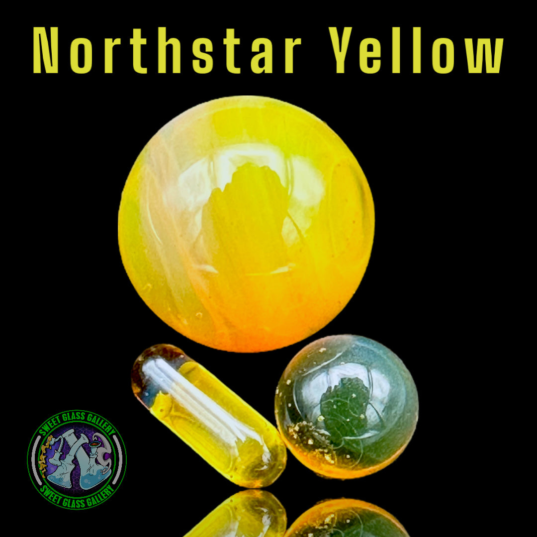 Brian Sheridan Glass - Slurper Set (Northstar Yellow)