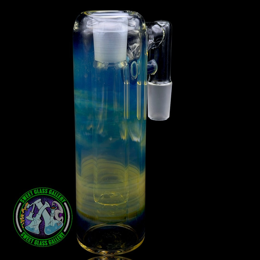 Fluid Glass - Ash Catcher #20 - 18mm Blue Amber Purple