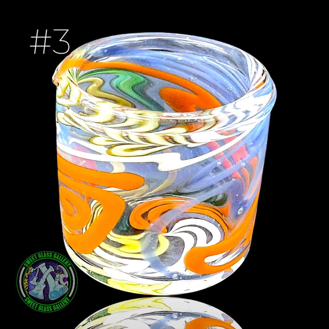 Ben’s Glass Art - Baller Jar #3 - X-Large Inside Out Tech