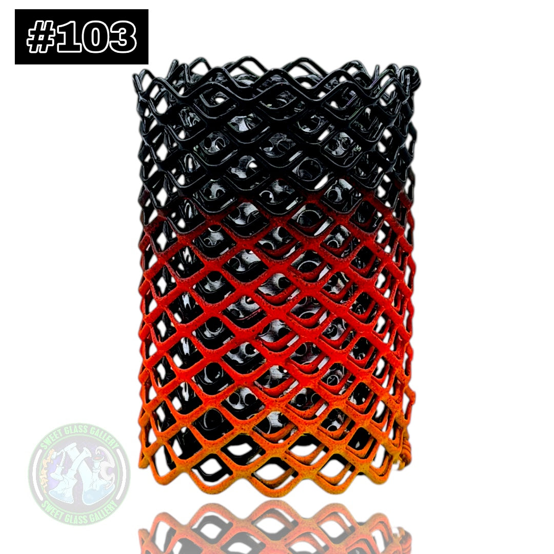 Mamba Guardzz - Heat Cage #103 Blazer GT8000 Guard (Yellow, Red Pink & Black)