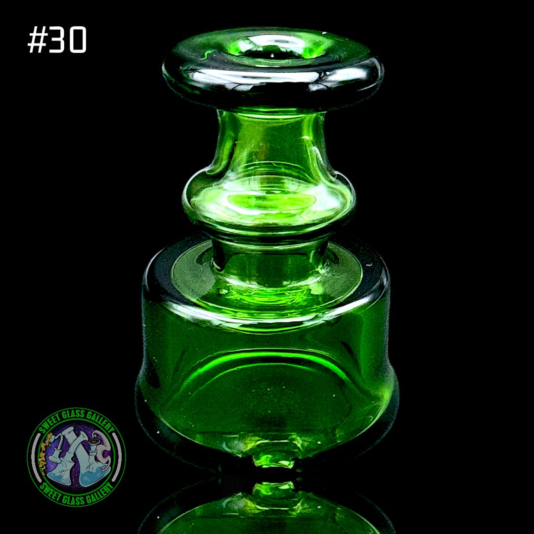 Evol Glass - Attachment #30 - Puffco Peak (Transparent Green)