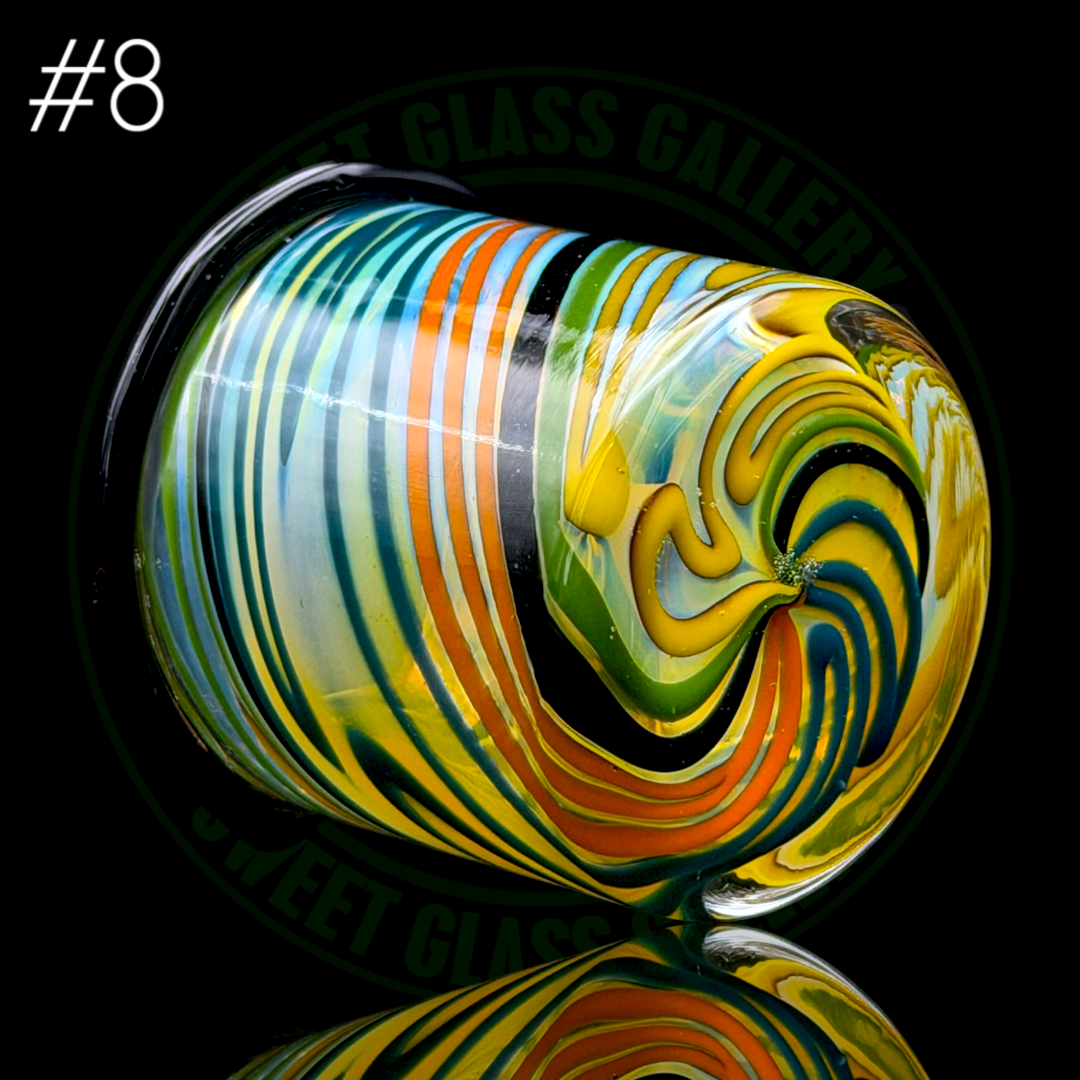 Ben’s Glass Art - Baller Jar #8