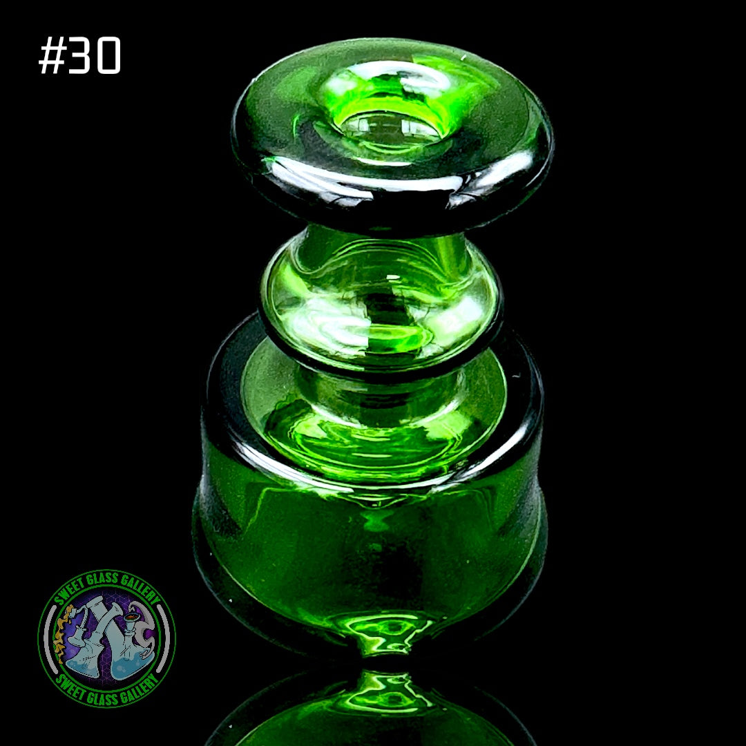 Evol Glass - Attachment #30 - Puffco Peak (Transparent Green)