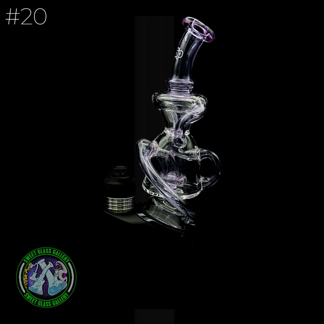 Dōp Glass - Puffco Attachment - Minicycler Purple #20