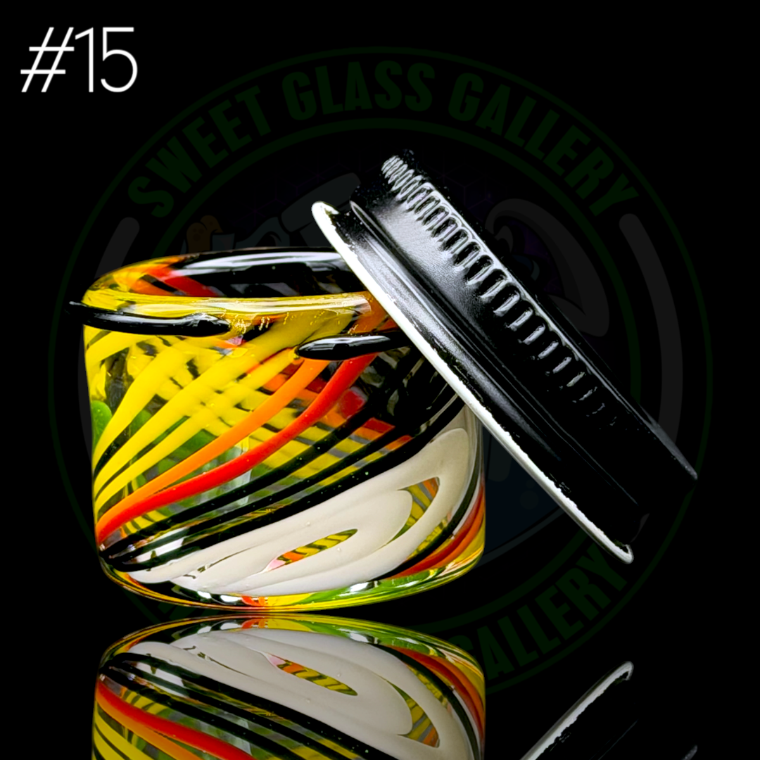 Ben’s Glass Art - Baller Jar #15