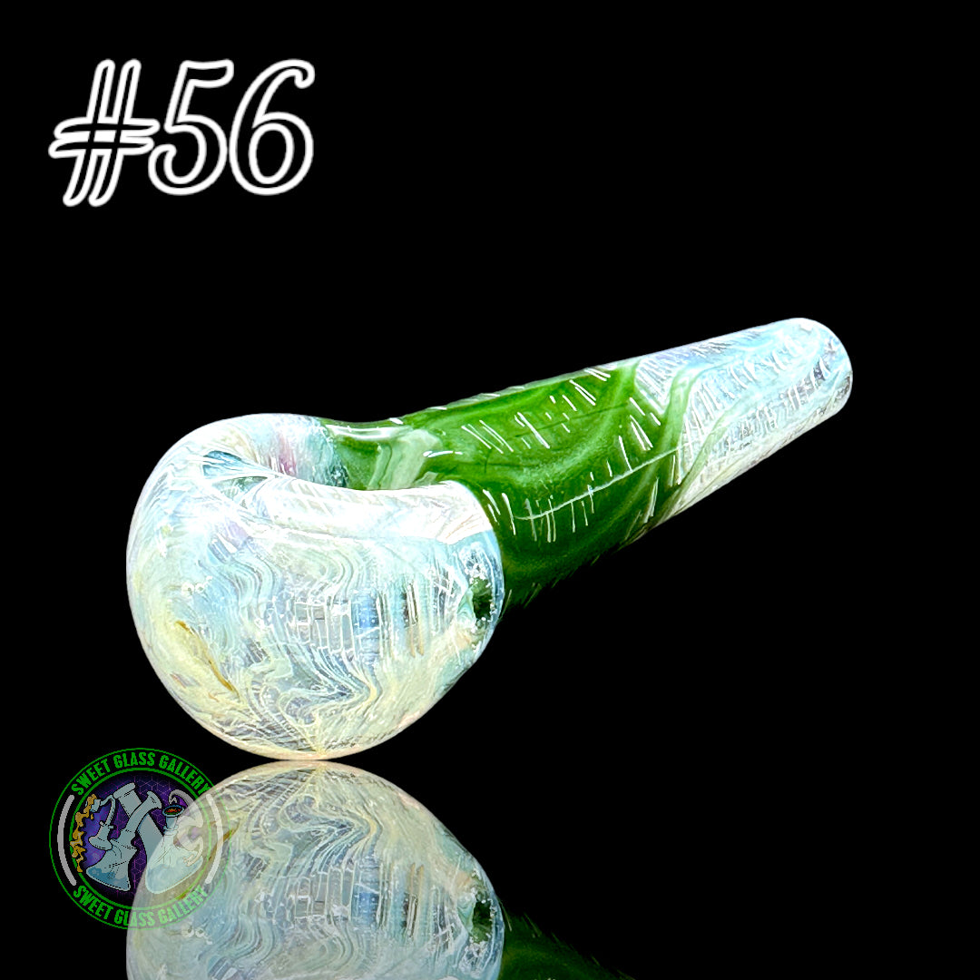 Daniel's Glass Art - German Glass Thick Hand Pipe #56