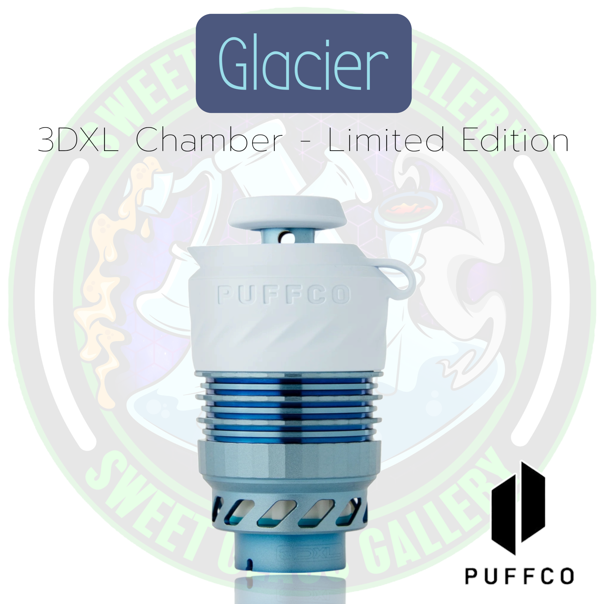Puffco - Peak Pro 3DXL Chamber - Glacier Limited Edition