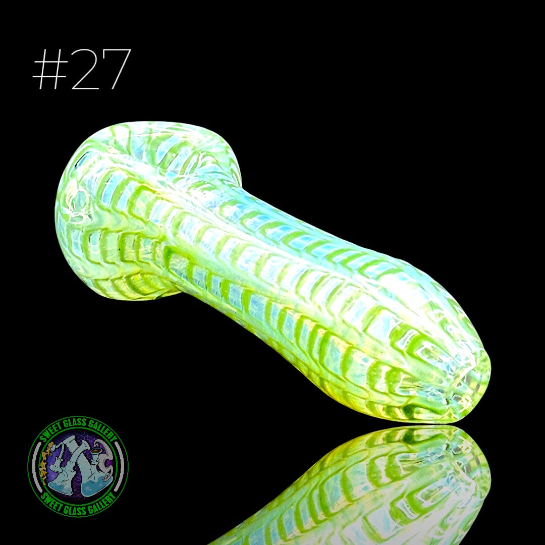 Daniel's Glass Art - Dry Pipe #27 - Wrap & Rake