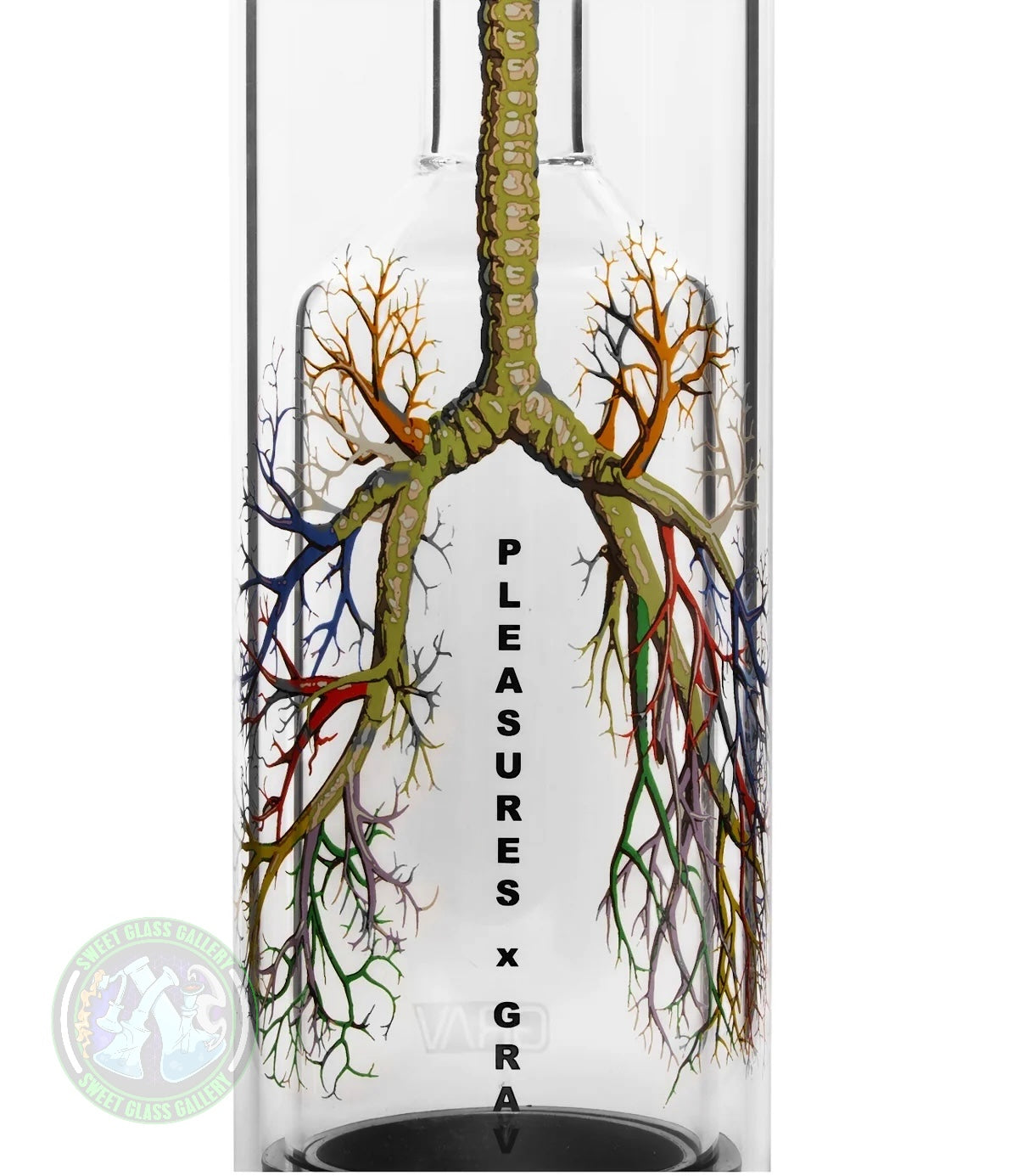 Grav x Pleasures - Gravitron Large - Breathe Again Gravity Bong