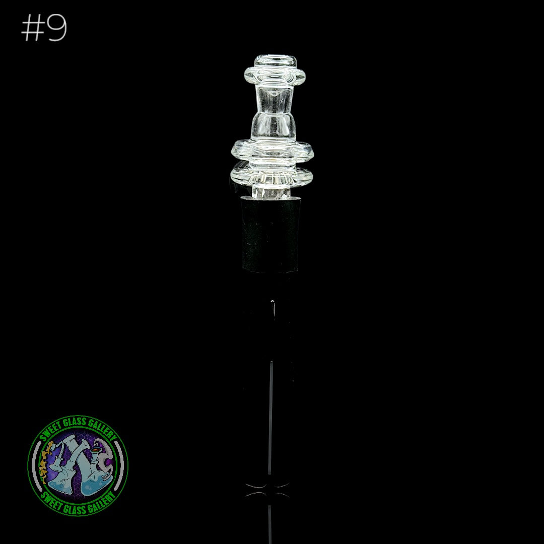 Rone Glass -Puffco Pivot Top #9 - Clear