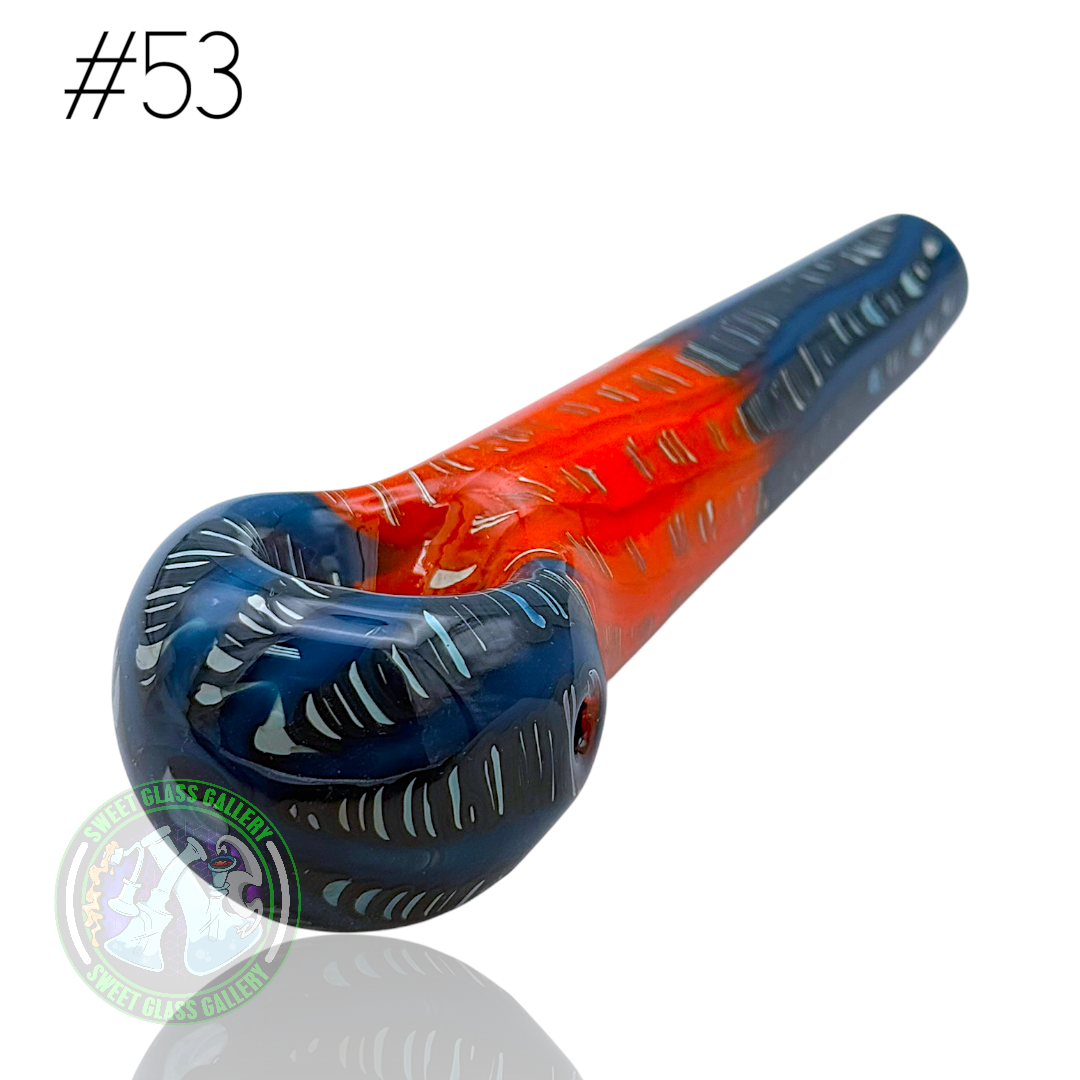 Daniel's Glass Art - Dry Pipe #53