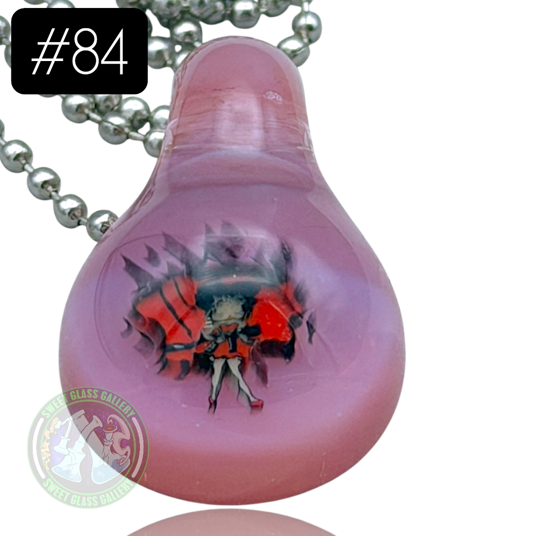Keys Glass - Pendant #84 (Betty Boop)