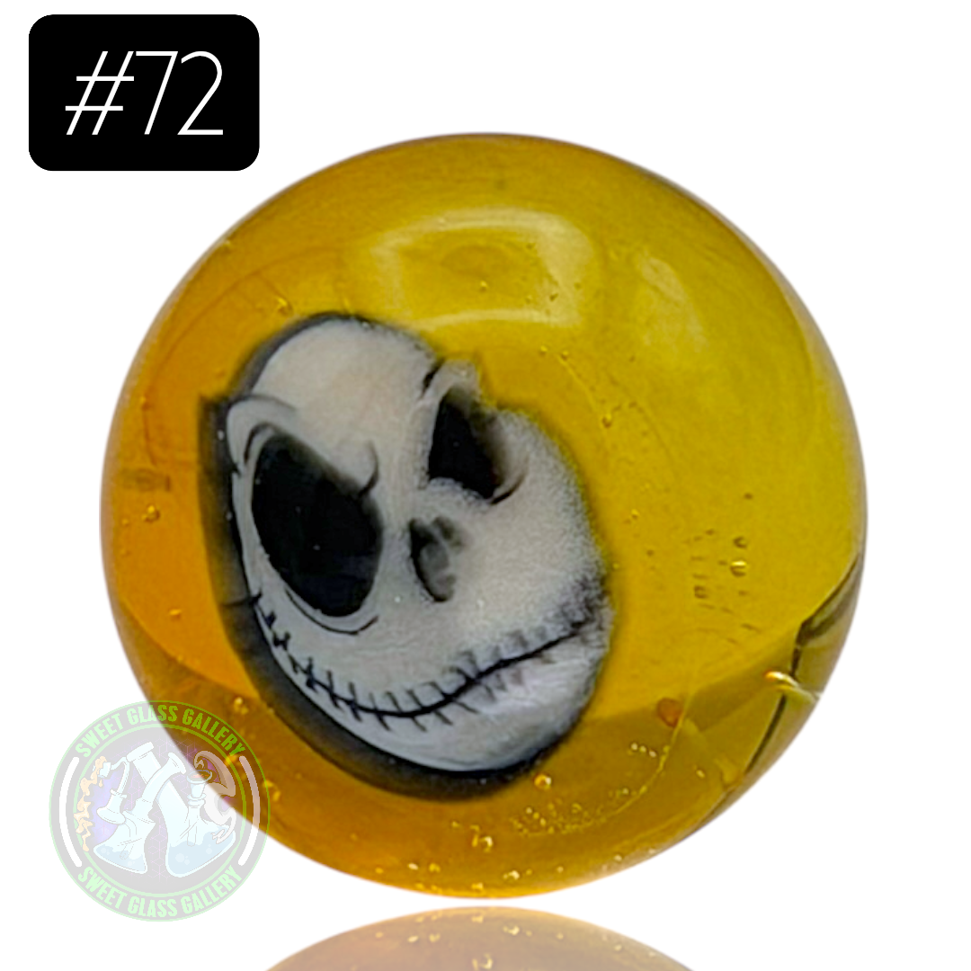 Keys Glass - Marble #72 (Jack Skeleton - The Nightmare Before Christmas)
