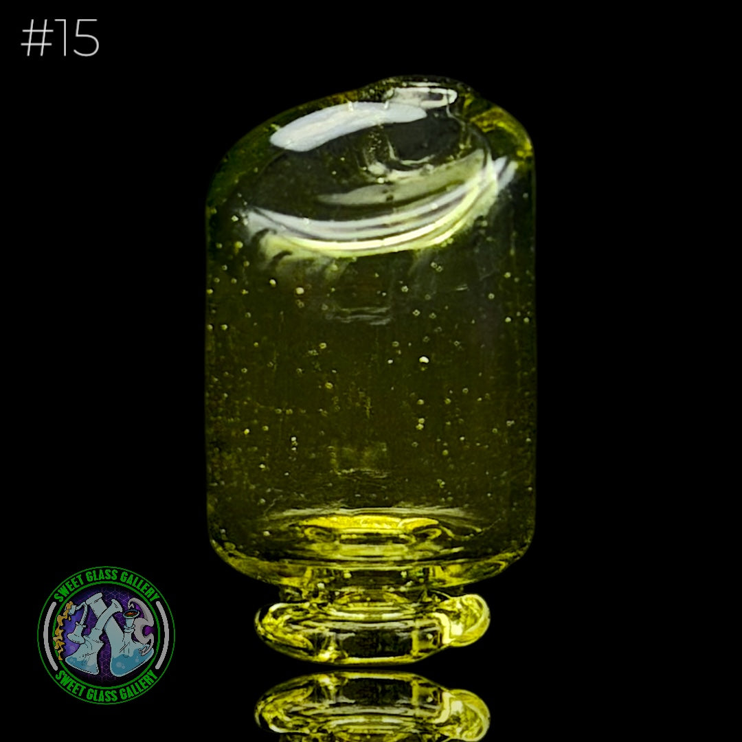 Kizmit Glass - Pivot Top #15 (Citron x Marina)
