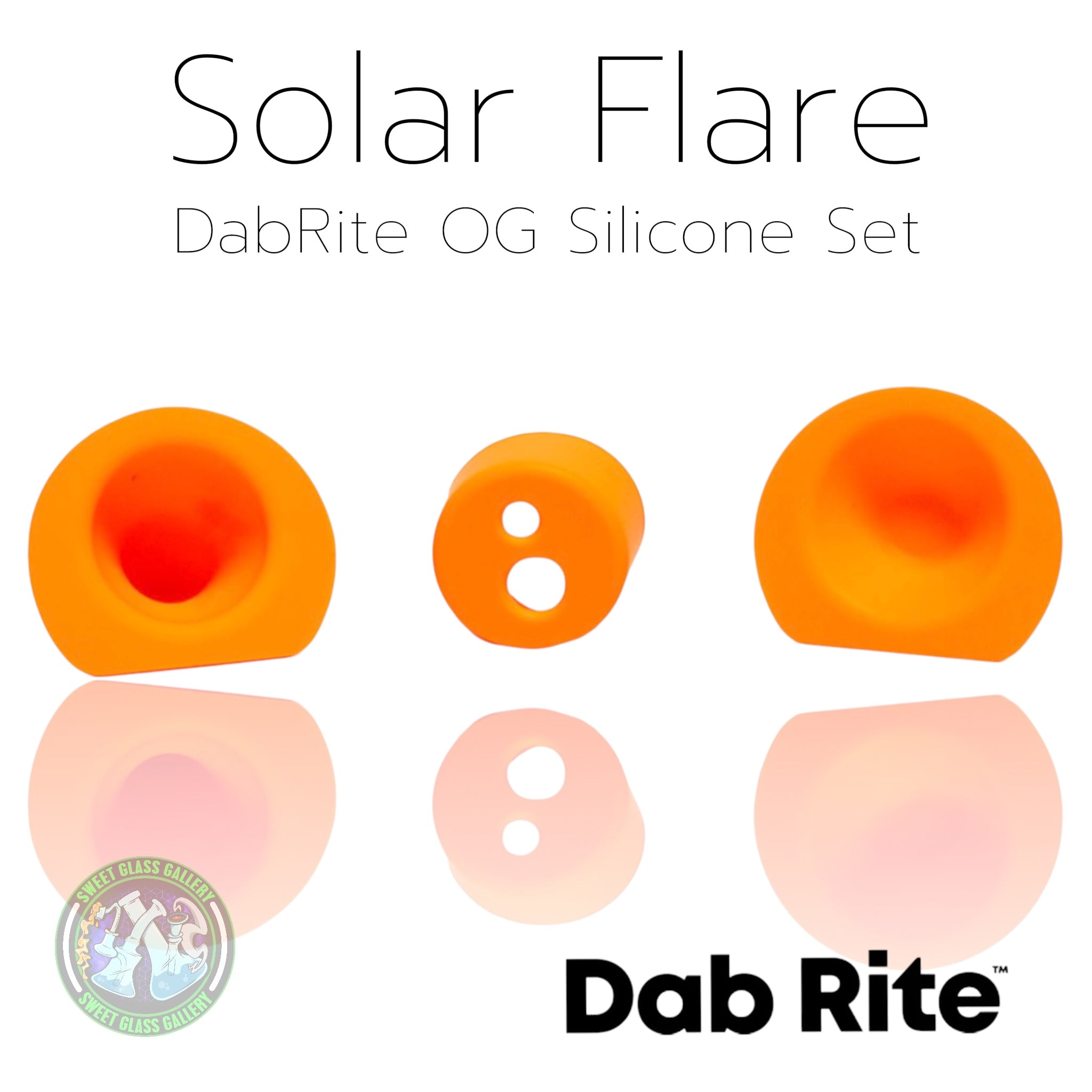 DabRite - OG Silicone Set - Solar Flare