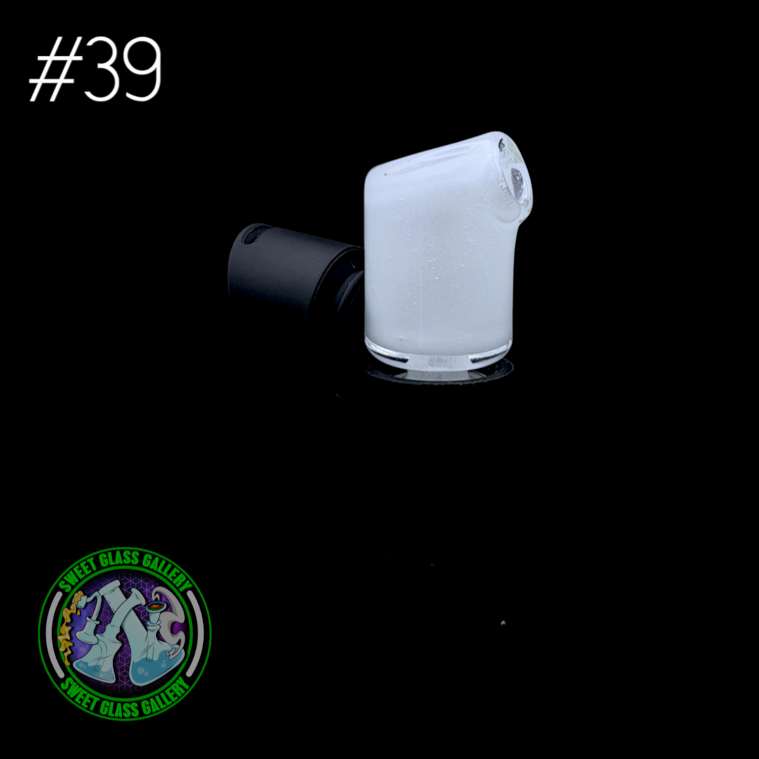 Kizmit Glass - Puffco Pivot Top #39 - Star White
