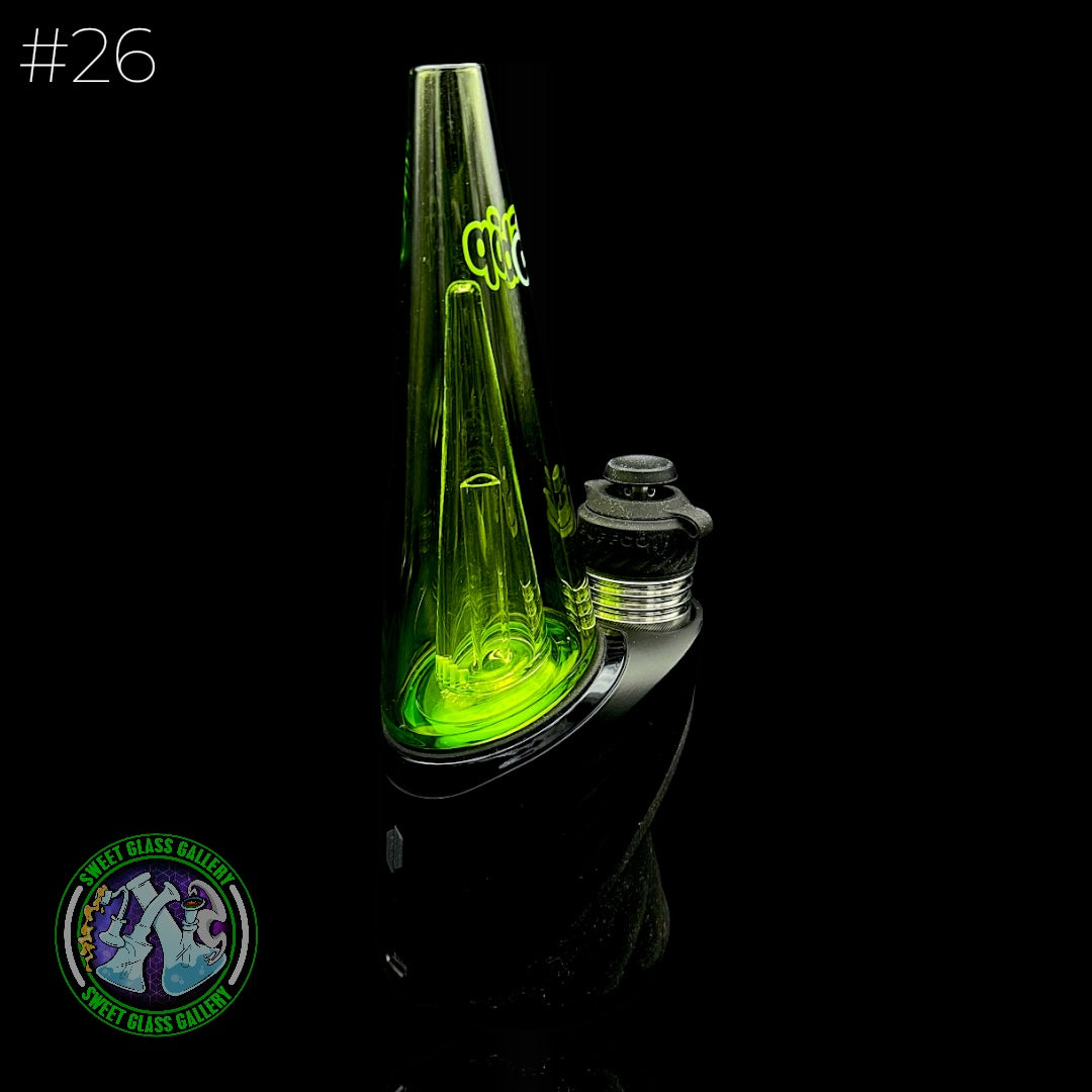 Dōp Glass - Puffco Attachment - 5-Hole Green #26