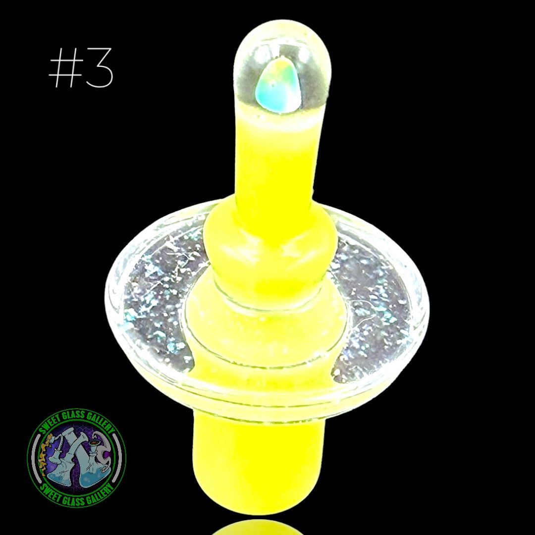 Fortunate Glass - Flat Cap #3 - Control Tower (Yoshi CFL + Cropal)