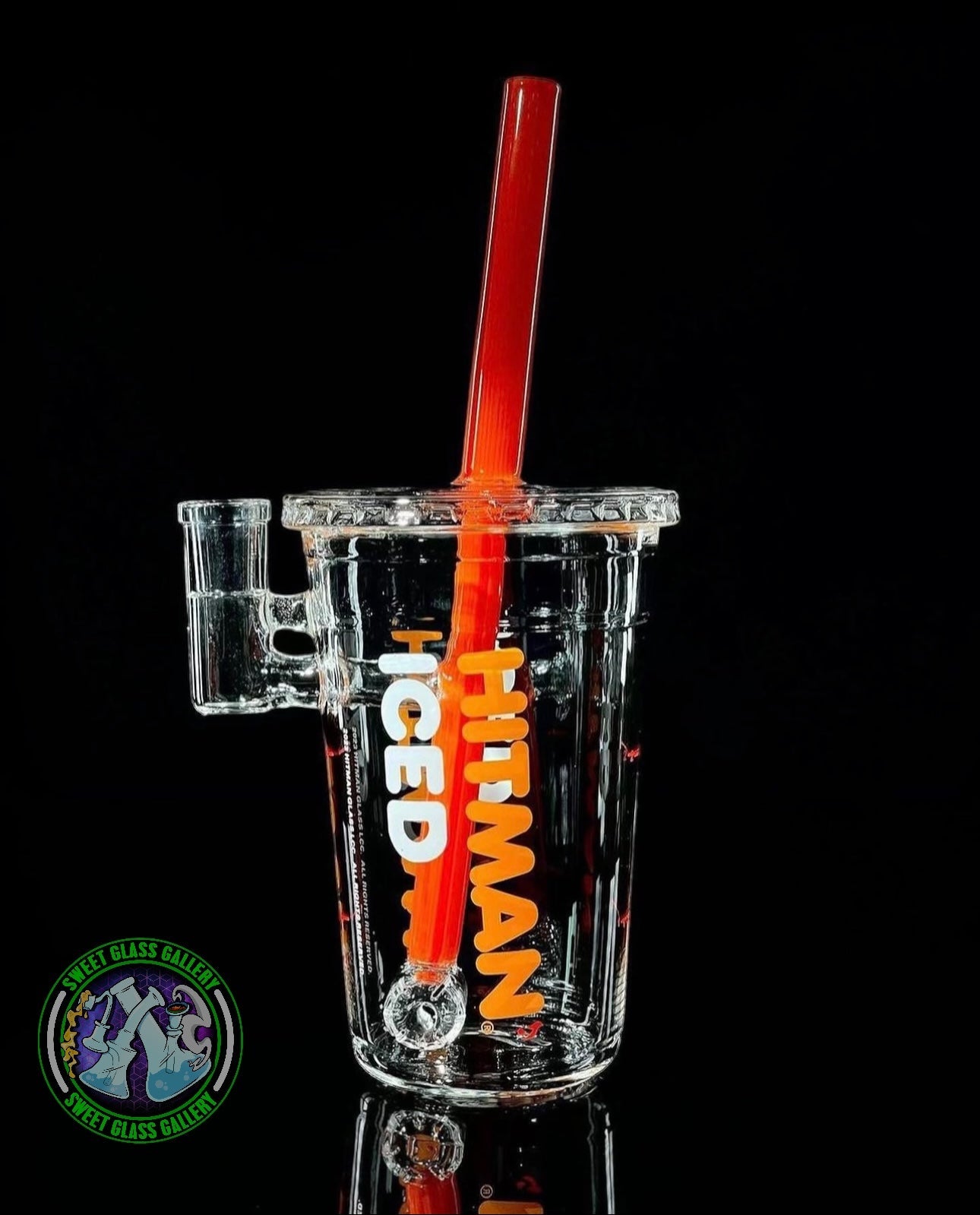 Hitman Glass - Iced Coffee Cup Rig #3