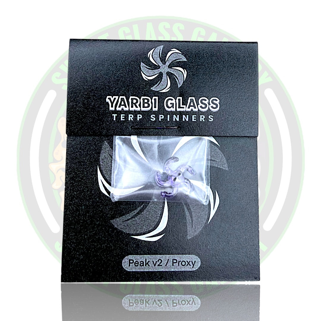 Yarbi Glass - Terp Spinners - Puffco Peak v2 / Proxy - Purple