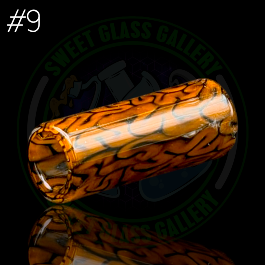 Algae - Glass Tip #9 - Joint/Blunt Tip