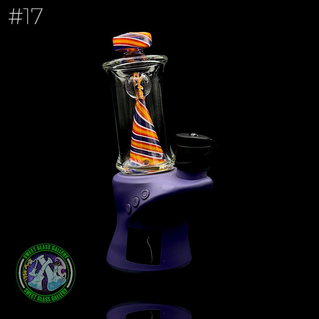 Toxic Glass - Focus V Carta Attachment #17 - Wigwag Red, Blue, Yellow & White