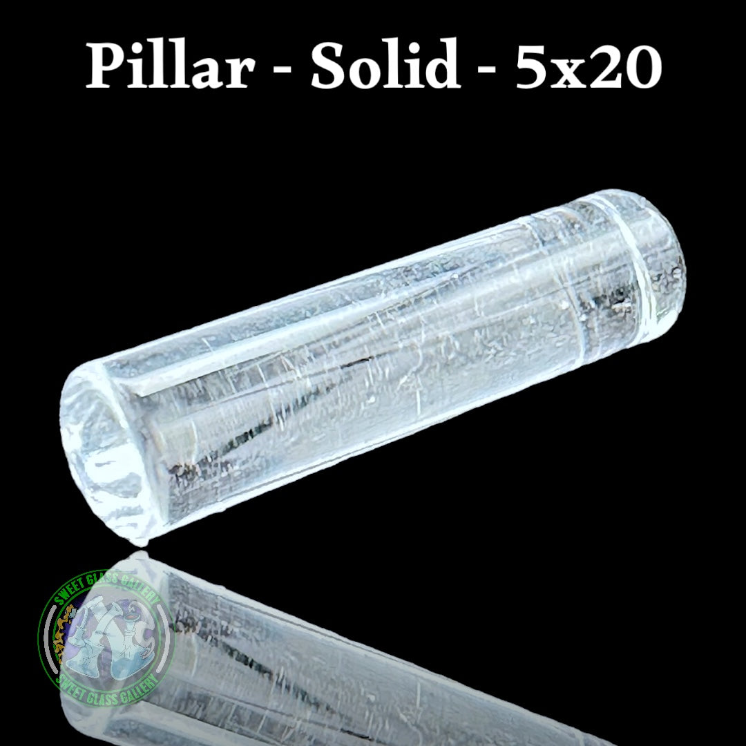 GeeWest - Pillar - Solid - Quartz 5x20mm