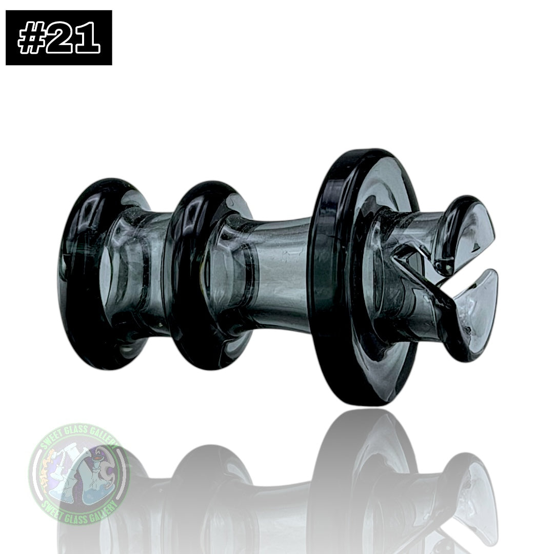 Rone Glass -Puffco Pivot Top #21 - Transparent Black