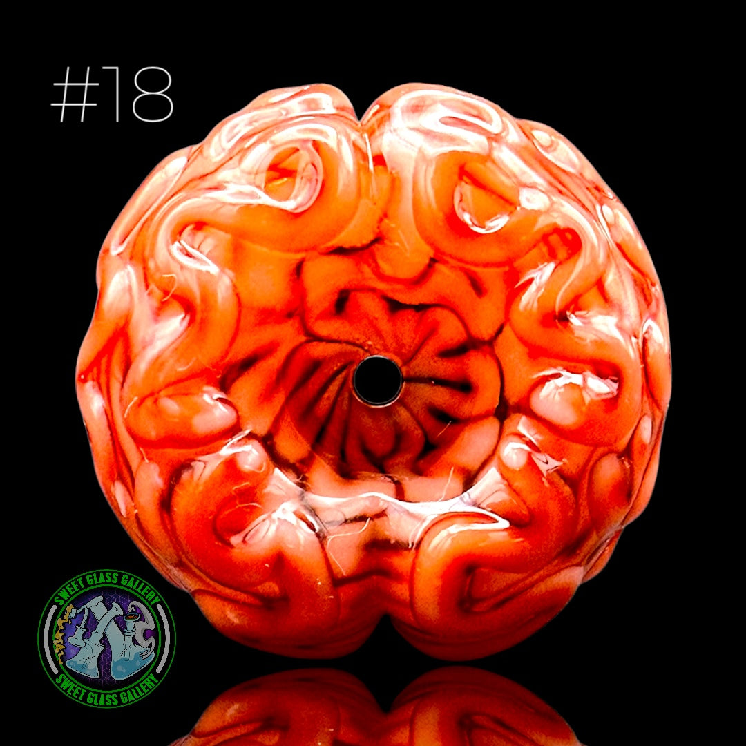 Algae - Bowl #18 - Push Sculpted Brain 18mm