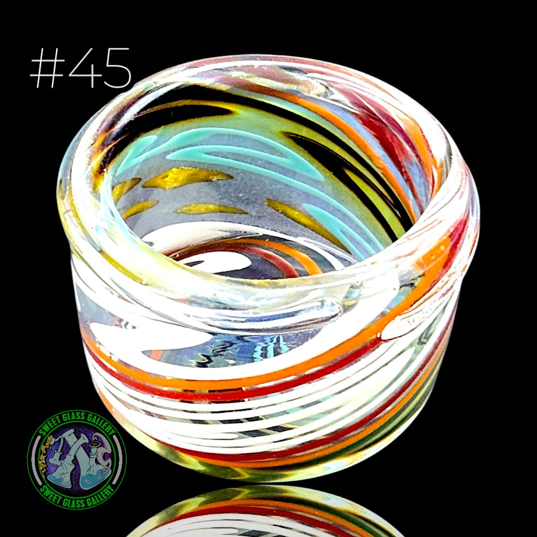 Ben’s Glass Art - Baller Jar #45 - Inside Out Tech