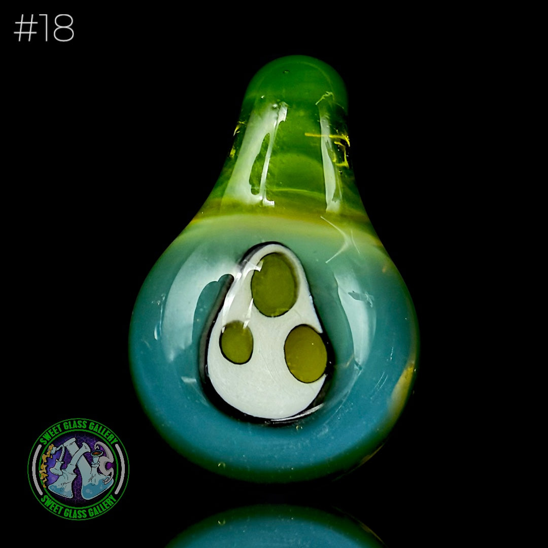 Keys Glass - Pendant #18 (Yoshi Egg - Super Mario Bros)