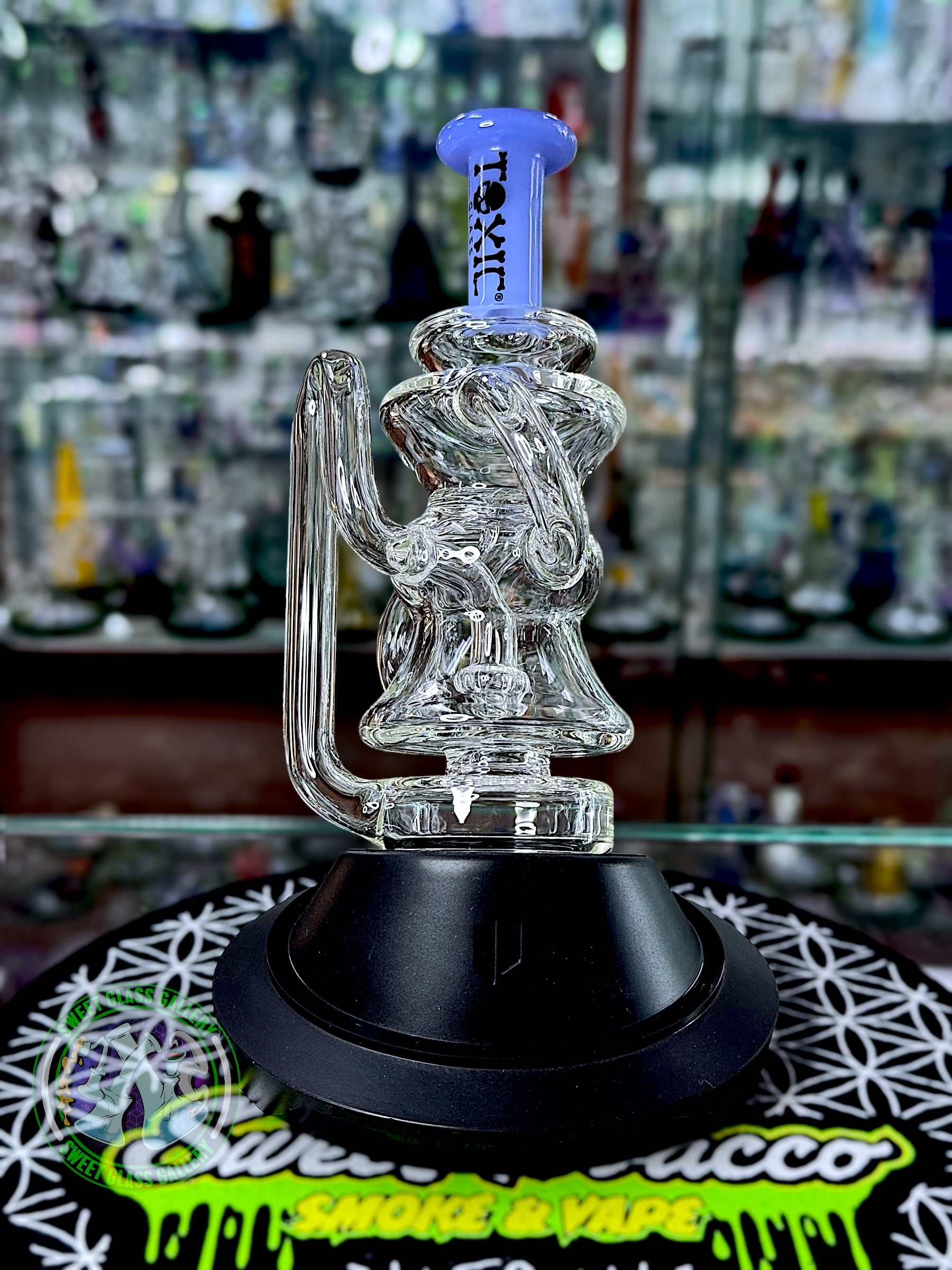 Toxic Glass - Puffco Attachment #9 - Recycler