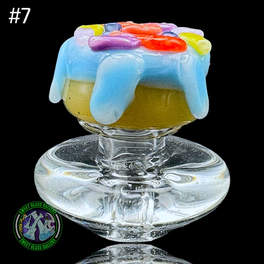 Empire Glassworks - Puffco Peak Carb Cap - Donut #7