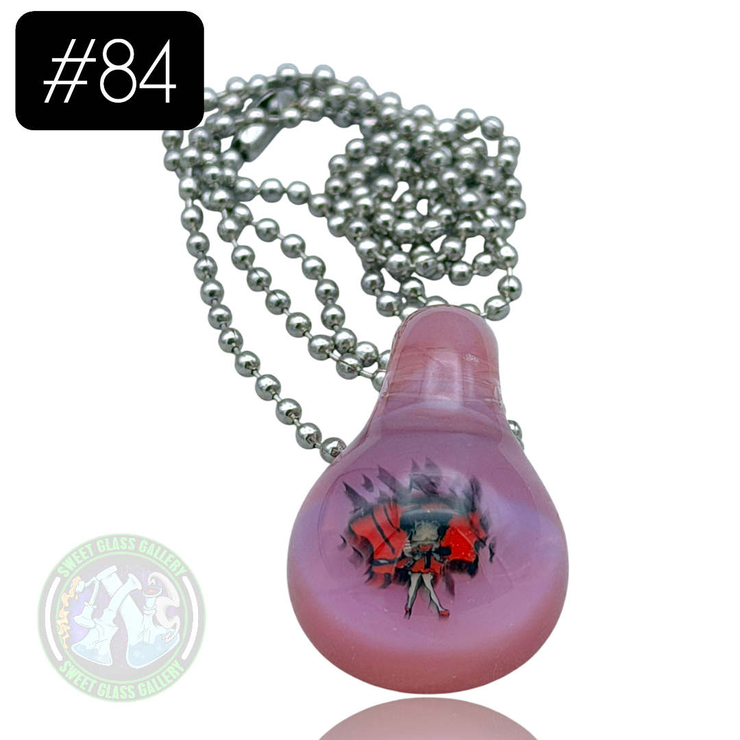 Keys Glass - Pendant #84 (Betty Boop)
