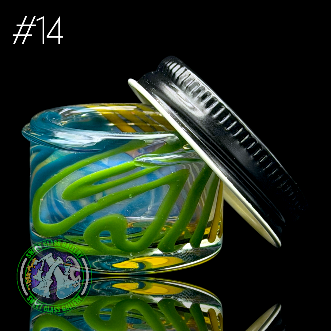 Ben’s Glass Art - Baller Jar #14