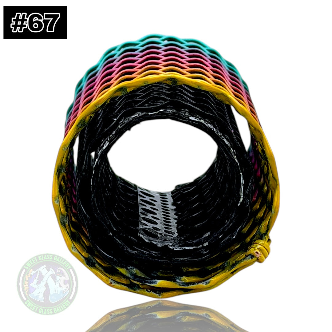Mamba Guardzz - Heat Cage #67 - Blazer GT8000 Guard (Teal, Pink & Yellow)