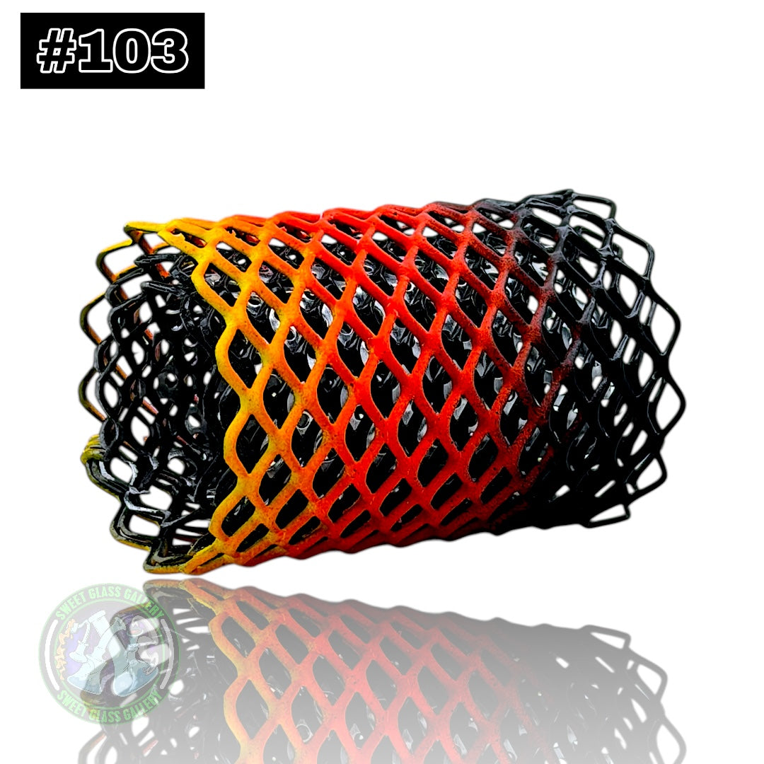 Mamba Guardzz - Heat Cage #103 Blazer GT8000 Guard (Yellow, Red Pink & Black)